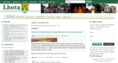 Desktop Screenshot of lhotanadlabem.cz